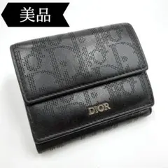 ◇クリスチャンディオール◇レザー/オブリーク/ギャラクシー/折り財布/Diorのサムネイル