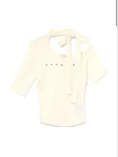 ANDMARY Nana ribbon oneshoulder tops - メルカリ