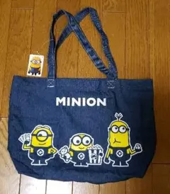 ミニオンズ　デニムトートバッグ