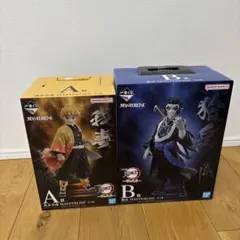 鬼滅の刃　MASTERLISE 一番くじ 雷の兄弟　我妻善逸　獪岳　セット