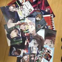 呪術廻戦　釘崎野薔薇　クリアファイル　ポストカード　カード　セット