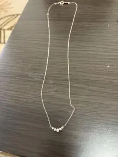 Canal4℃ シルバーネックレス （ピンクゴールド）