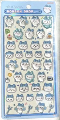 【正規品】ちいかわ(ハチワレ)ボンボンドロップシール