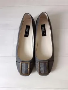 agnes b. アニエスベー フラットシューズ グレーのサムネイル