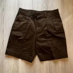 UNITED ARROWS ブラウン コールドマーセ チノ ショートパンツ M