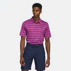 【新品未使用】アディダス　グラデーションボーダー 半袖シャツ　M