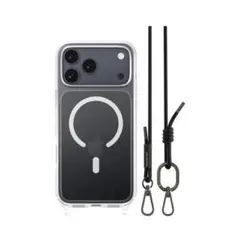 【MagEasy】 iPhone17ProMaxケース ショルダーストラップ付き