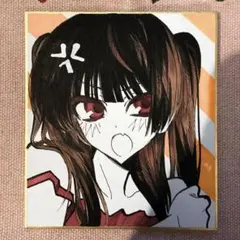 手描きイラスト 萌え絵 色紙