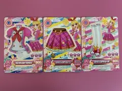 アイカツカード　星宮いちご　ピンクトルテ セット