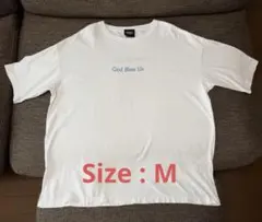 藤井風　God Bless Us Tシャツ Mサイズ ホワイト 藤井風 God Bless Us Tシャツ Mサイズ 未開封 オフィシャルグッズ