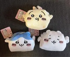 ちいかわ ミニキャラメルポーチ全3種類セット(ちいかわ、ハチワレ、うさぎ)