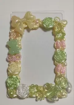 トレカケース ホイップデコ 黄色 黄緑 緑系