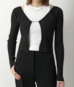 JACQUEMUS ジャックムス カーディガン　ブラック