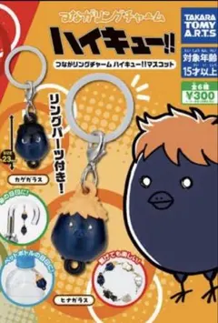 ハイキュー!! ガチャガチャ　影山　日向　めじるしアクセサリー　めじるしチャーム