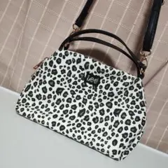 レオパードハンドバッグ