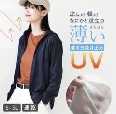 zootie UVカット薄手フルジップ パーカー Mのサムネイル