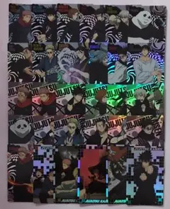 【匿名配送】呪術廻戦　ホロピカカード　30枚セット