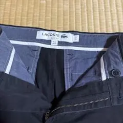 LACOSTE ラコステ スリムフィット チノパン ブラック