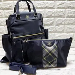 Kimloch Anderson 3WAY ショルダーバッグ ポーチ付き