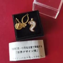 世界デザイン博覧会 　ピンバッジ・タイタック　デポちゃん