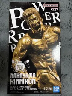 【新品未開封】なかやまきんに君 MUSCLE STARS PIECE 金