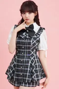 Secret Honey スリット袖ヨーク切替セットアップ