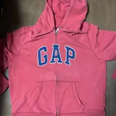 GAP ピンク パーカー フロントジッパー付きのサムネイル