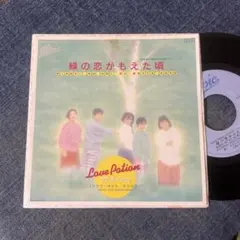 ☆EPレコード/ラブ・ポーション/緑の恋がもえた頃/タワーサイド・ランデブー☆