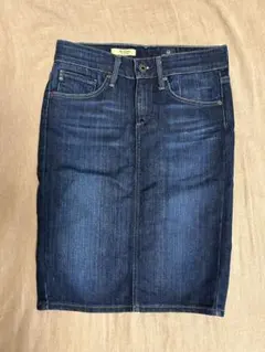 【美品】AG/ADRIANO GOLDSCHMIED デニムスカート　サイズ24のサムネイル