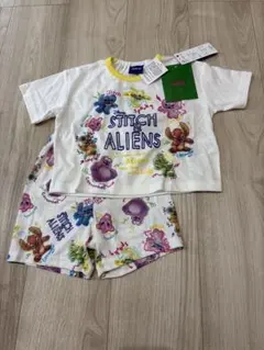 Disney Stitch & Aliens パジャマ 80cm値下げしました！のサムネイル
