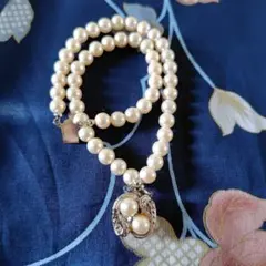 ホワイトパール ダブルストランド ブレスレット