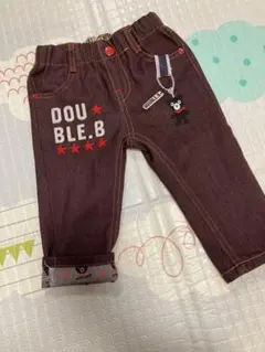 DOUBLE.B ミキハウス パンツ 80cm