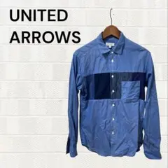 UNITED ARROWS ユナイテッドアローズ 長袖シャツ ブルーネイビーM