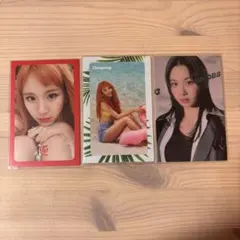 twice チェヨン　トレカセット