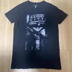 ARMANI JEANS ラジオシティ プリント Tシャツ XLのサムネイル