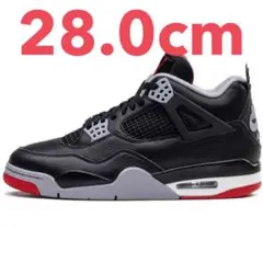 Nike Air Jordan 4 Retro Bred AJ4 28.0cm