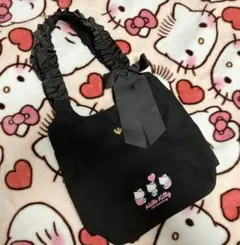 Hello Kitty トートバッグ 50周年記念 ブラック