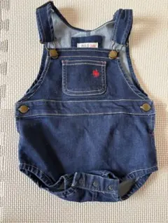 POLO デニムロンパース