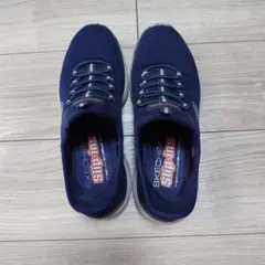 SKECHERS Slip-Ins ネイビー スニーカー