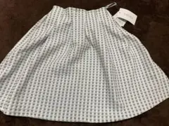 レディース　膝丈スカート　チェック　新品未使用　ハニーズ　子供服