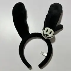 オズワルド 耳付きカチューシャ 黒色