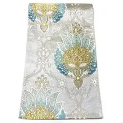 A1753 ●高級 正絹 唐織 六通 袋帯