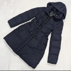 23区 2way ダッフル ダウン コート 40 紺色