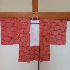 未使用　正絹　総絞り羽織