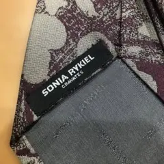 SONIA RYKIEL 紫とグレーのネクタイのサムネイル