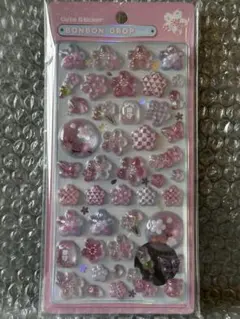 クーリア　新作　ボンボンドロップシール 和柄 桜 紋様　新品　正規品　ボンドロ