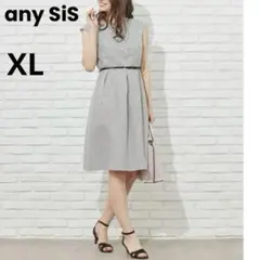 anysis ノースリーブ ワンピース　手洗い可　LL