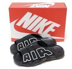 ナイキ モアアップテンポ スライド ブラック