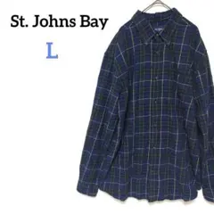 セントジョンズベイ　BDシャツ　チェック　大きいサイズ　コットン　90s 00s
