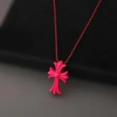 ラバーネックレス 十字架クロス シリコン ユニセックス